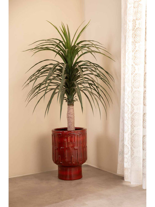 Freedom Tree Gyamati Pedestal Mineral Red Planter