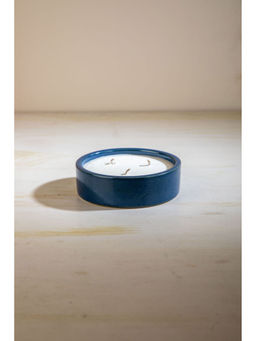Freedom Tree - Tuberose 3 Wick Blue Scented Candle