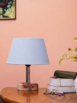 PineCraft International - Edra Lamp with Grey Shade