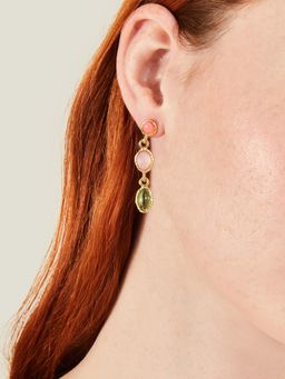 Accessorize London - Women Multi Eclectic Short Drop Earrings
