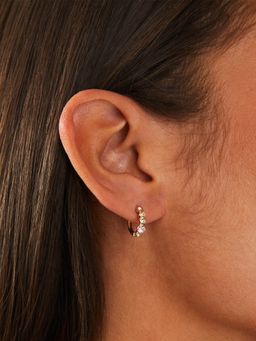 Accessorize London - Women Stud and Hoop Earrings Set Of 6