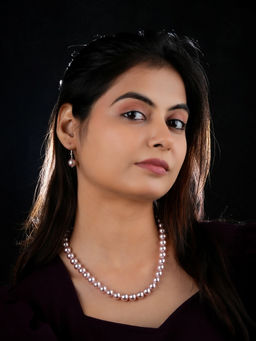 TOTAPARI - Passion Pink Pearls Necklace with Earrings