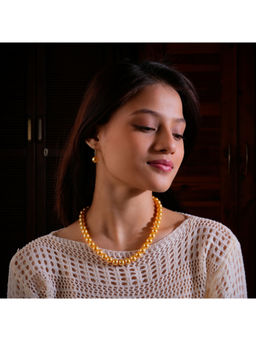 TOTAPARI - Gold Glow Necklace with Earrings