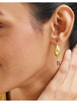 Fabindia - Pink Hoops Earrings