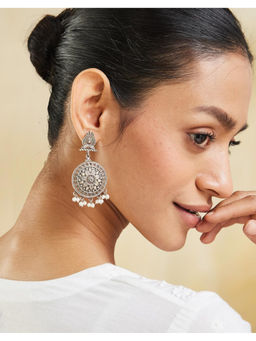 Fabindia - Silver Dangler Earrings