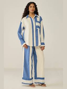 Move About Effortlessly - Cream Classic Co-Ord Sets