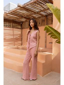Sajke - Pink Lavena Co-Ord Set