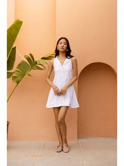 Sajke - White Blair Dress