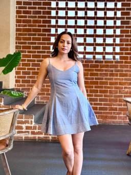 Sajke - Blue Sundaze Dress