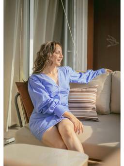 Sajke - Blue Baddie Dress