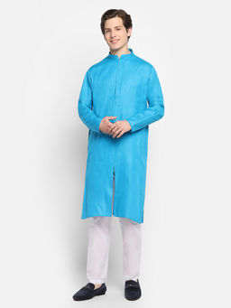 Devoiler - Regular Fit Long Kurta For Men