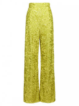 Ermanno Scervino - Green All-Over Sequin Pant (28)