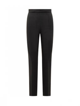 Sportmax - Black Tailored Flat Pant (24)