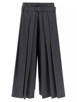 Brunello Cucinelli - Grey Tailored Pleated Pant
