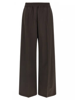 Brunello Cucinelli - Brown Straight Elasticated Pant