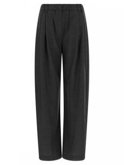 Brunello Cucinelli - Grey Relaxed Pleated Pant (28)