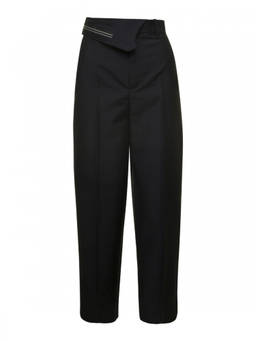 Fendi - Black Carrot Fit Trouser