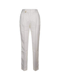 JACQUEMUS - White Slim Fit Pant (30)