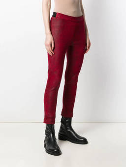 Ann Demeulemeester - Red Julius Skinny Trouser