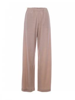 Fabiana Filippi - Light Pink Straight Flat Front Pant