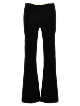 Alexander Wang - Black Gold Nameplate Chain Pant