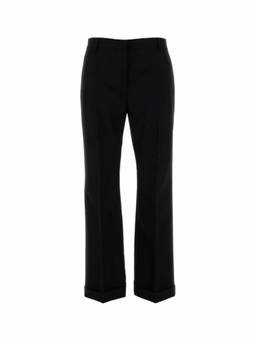 PRADA - Black Gabardine Pant (26)