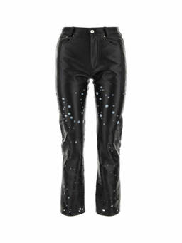 Durazzi Milano - Black Leather Pant (26)