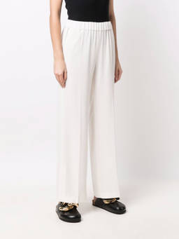 Alberto Biani - White Cady Elasticated Trouser