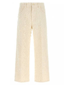 Brunello Cucinelli - Beige Straight Flat Front Pant