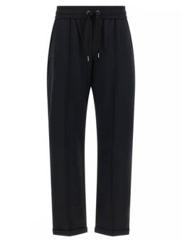 Brunello Cucinelli - Black Regular Drawstring Pant (30)