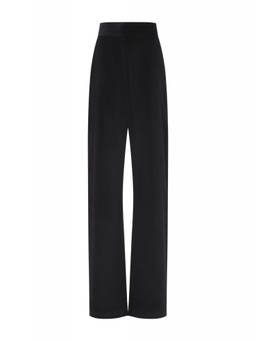 Studio Nicholson - Black Relaxed Flat Front Pant