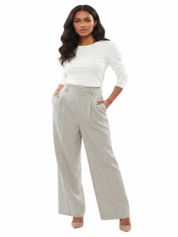 AMI Paris - Grey Relaxed Pleated Pant (28)