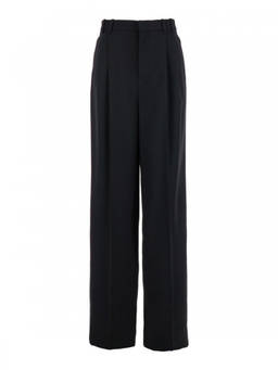 Saint Laurent - Black Wide Leg Pant (30)