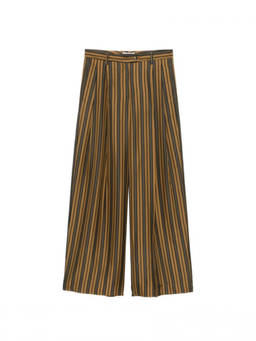 Alberto Biani - Brown Straight Flat Front Pant (28)