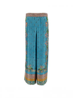 Pierre-Louis Mascia - Sky Blue Relaxed Printed Pant (28)