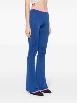 BALLY - Blue Flared Trouser