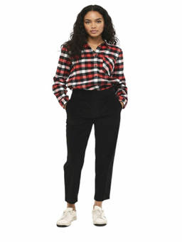 Woolrich - Black Tapered Pleated Pant (27)