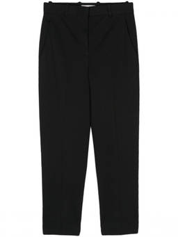 Circolo 1901 - Black Textured Tapered Trouser (26)