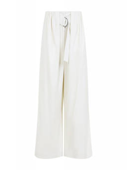 Loewe - Ivory Relaxed Flat Front Pant