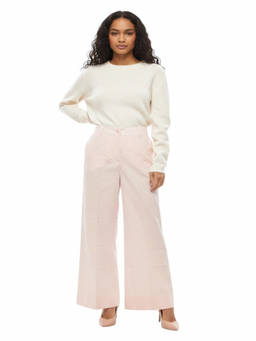 Parosh - Light Pink Straight Fit Pant