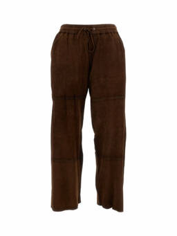 Parosh - Brown Relaxed Drawstring Pant (24)