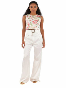Philipp Plein - White Tailored Pleated Pant (28)