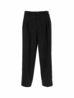 Magliano - Black Wool Wide-Leg Pant