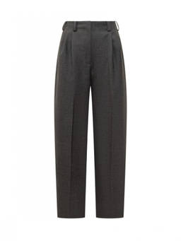 Givenchy - Grey Straight Flat Front Pant (30)