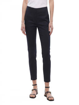 Stella McCartney - Navy Blue Slim Flat Front Pant