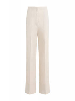 Theory - Off White Cotton Pant