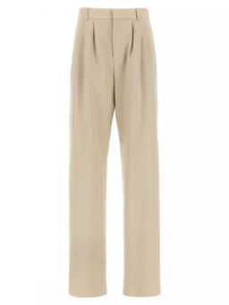 Saint Laurent - Beige Pleat Pant (28)