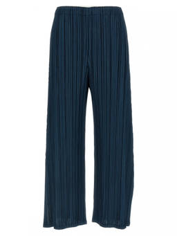 Issey Miyake - Blue Mellow Pleats Pant (33)