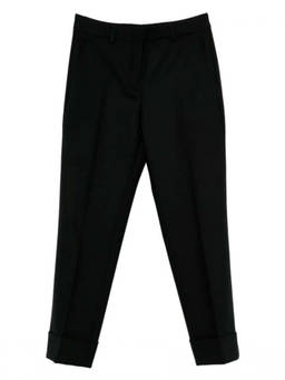 Incotex - Black Wool Trouser (26)
