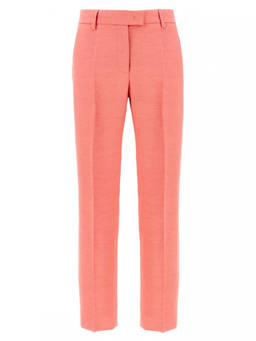 Alberto Biani - Pink Linen Blend Pant